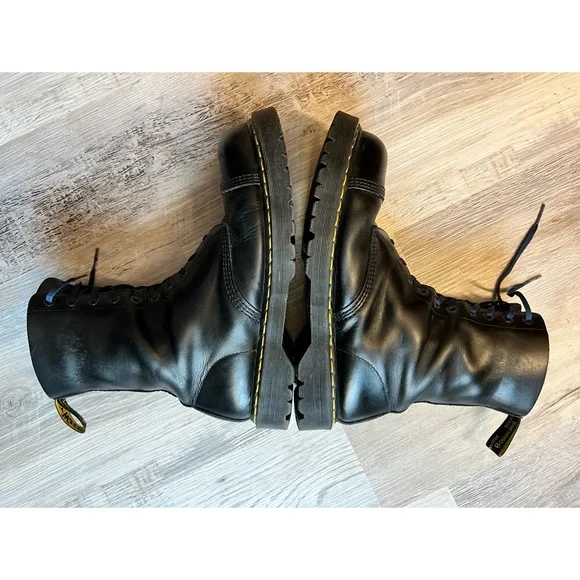 Dr Martens : BXB steel toe 10 eye boot - Picture 4 of 16